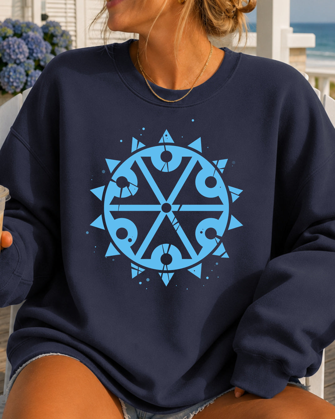 Symbol Peruna — Granatowy