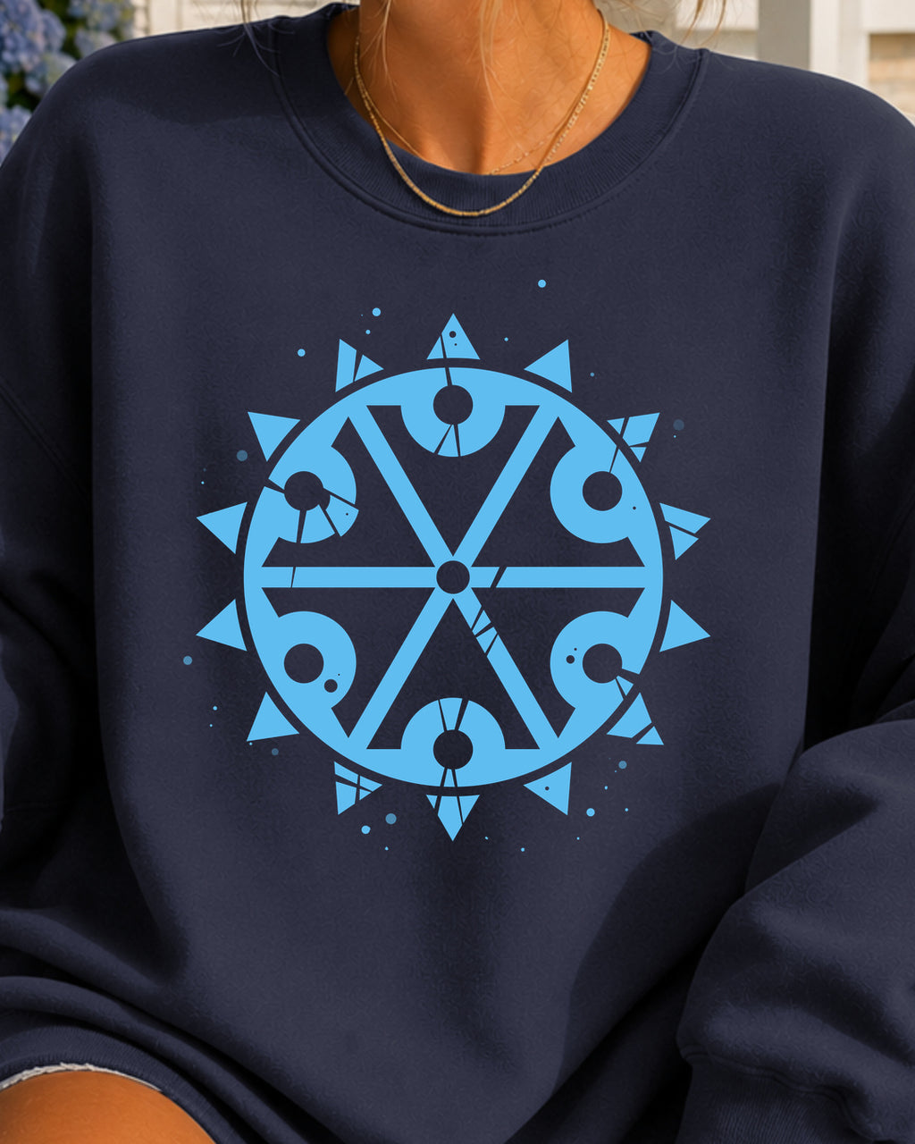 Symbol Peruna — Granatowy