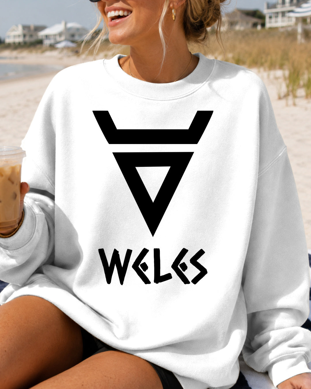 Weles Symbol — Biały