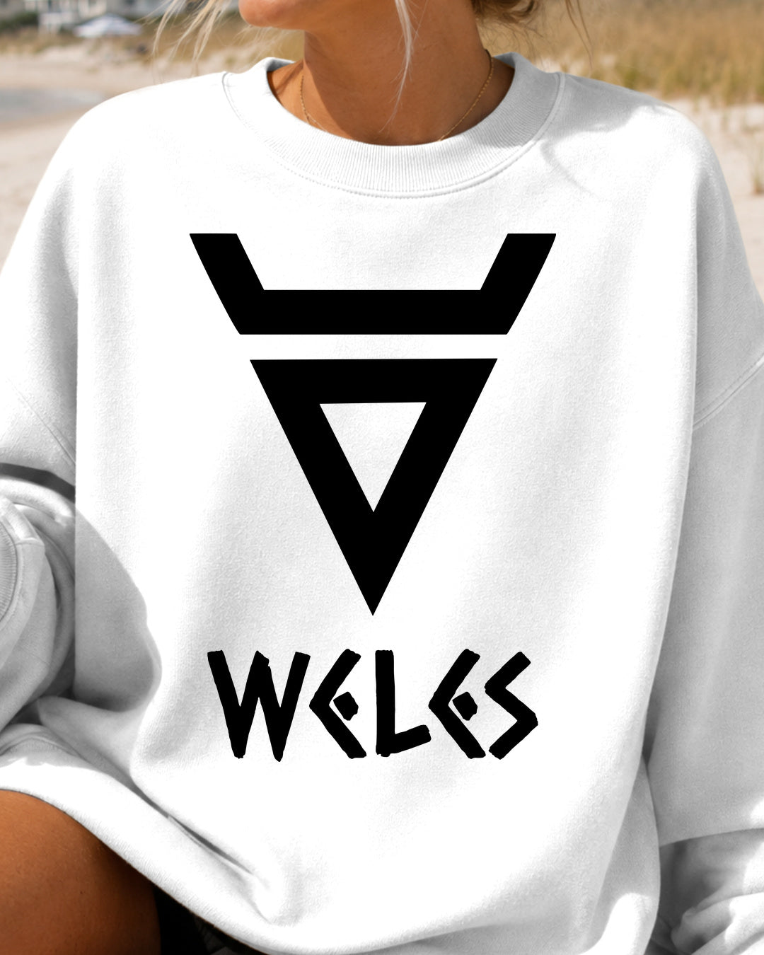 Weles Symbol — Biały