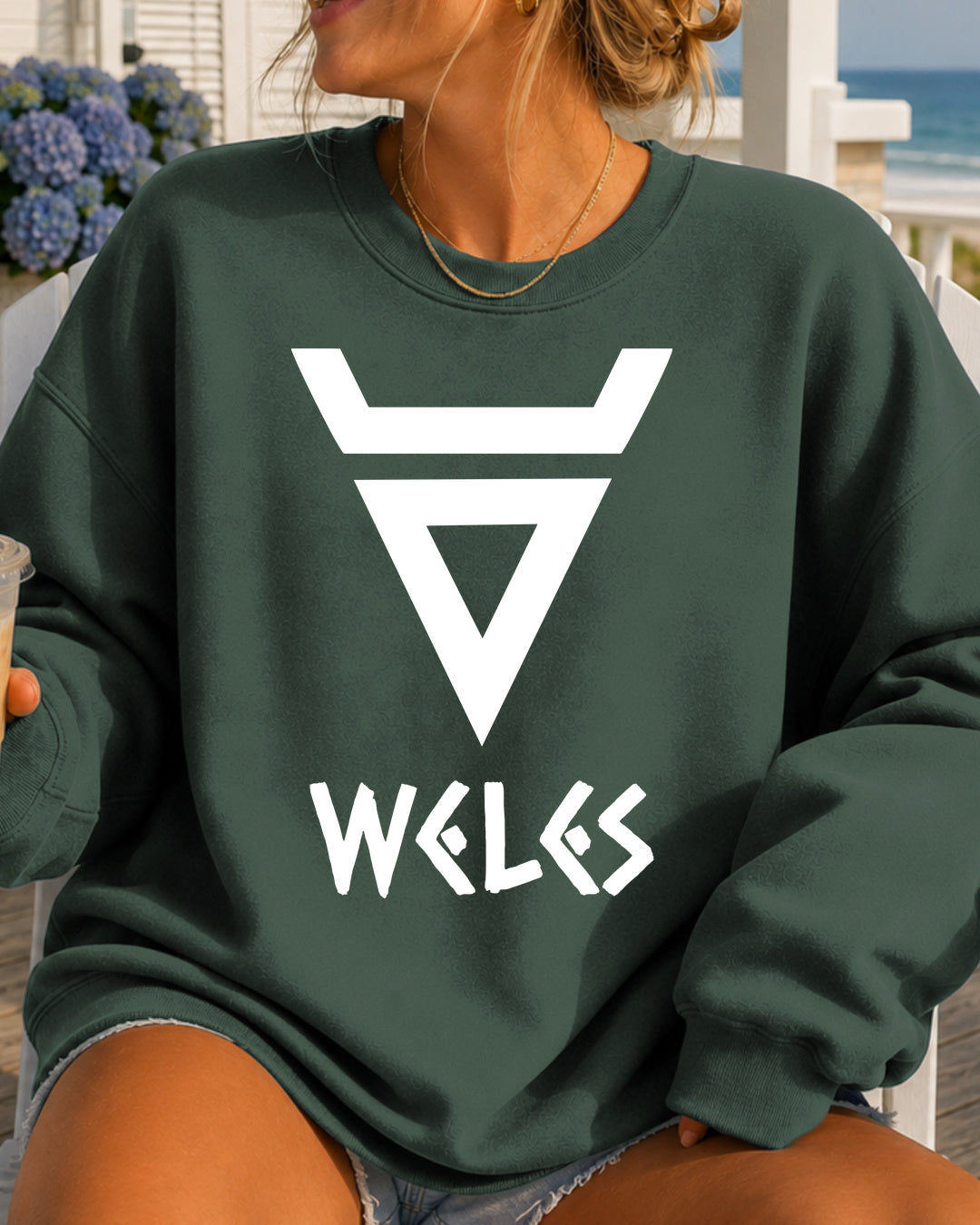 Weles Symbol — Zielony butelkowy