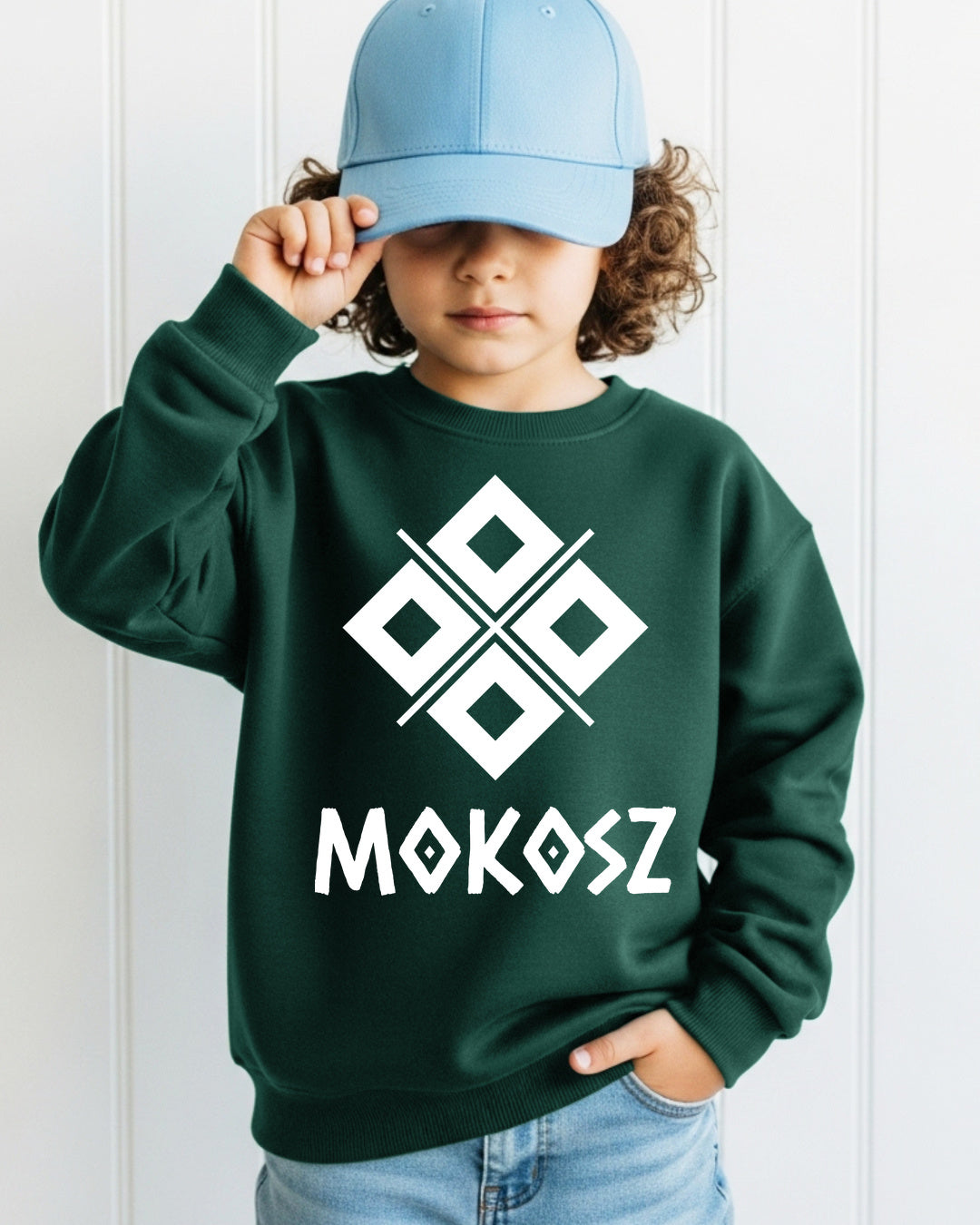 Mokosz Symbol — Zielony butelkowy