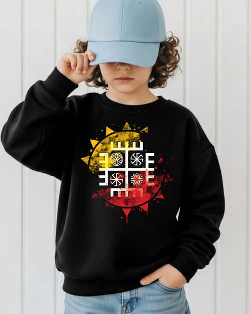 Ręce Boga Słońce — Czarny