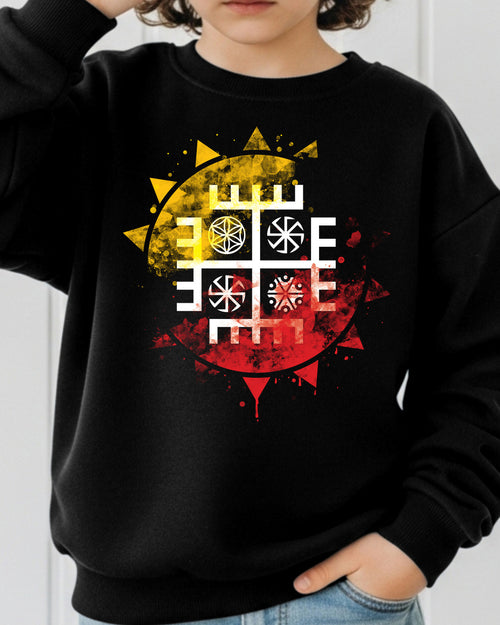 Ręce Boga Słońce — Czarny