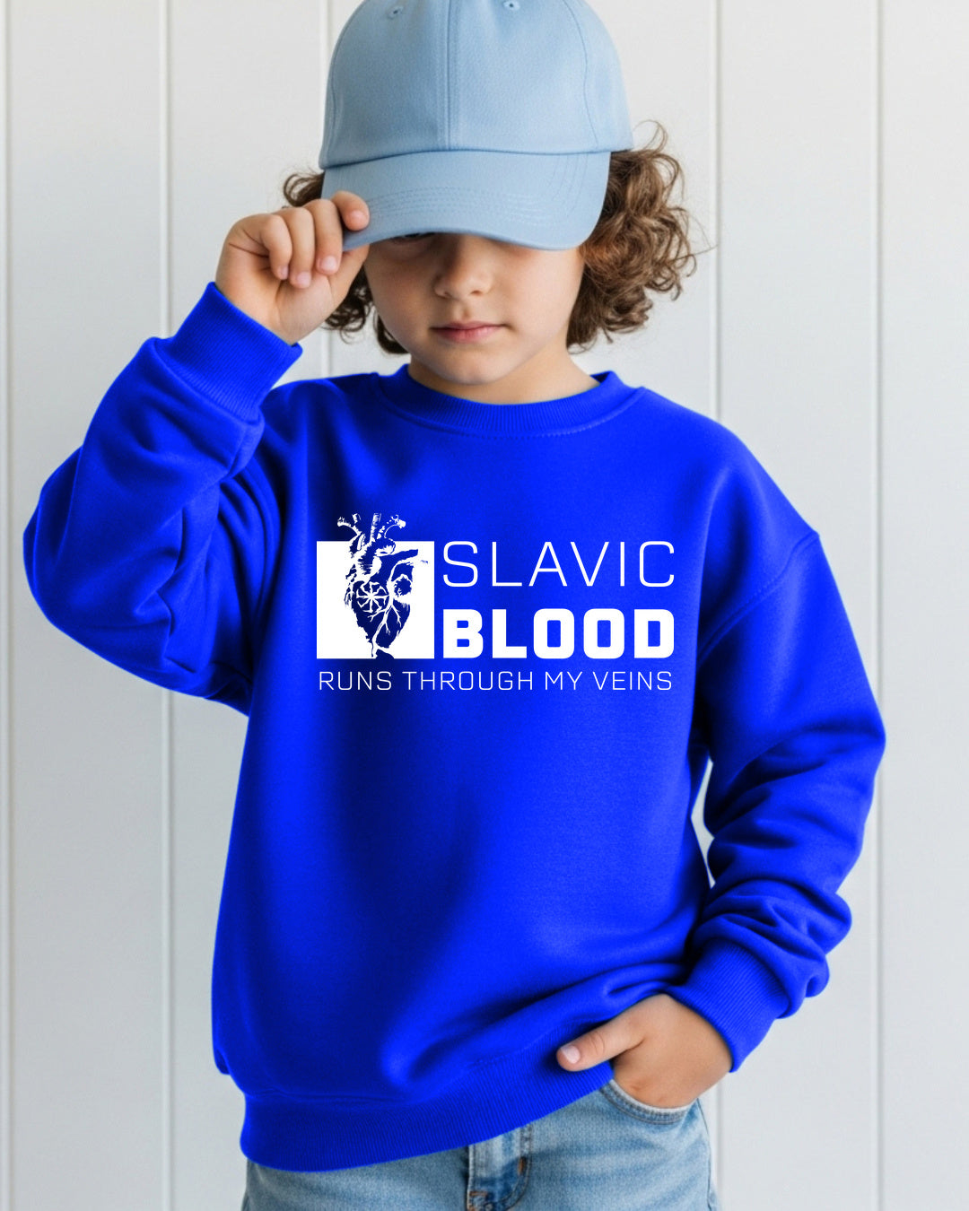 Slavic Blood Runs Through My Veins — Niebieski