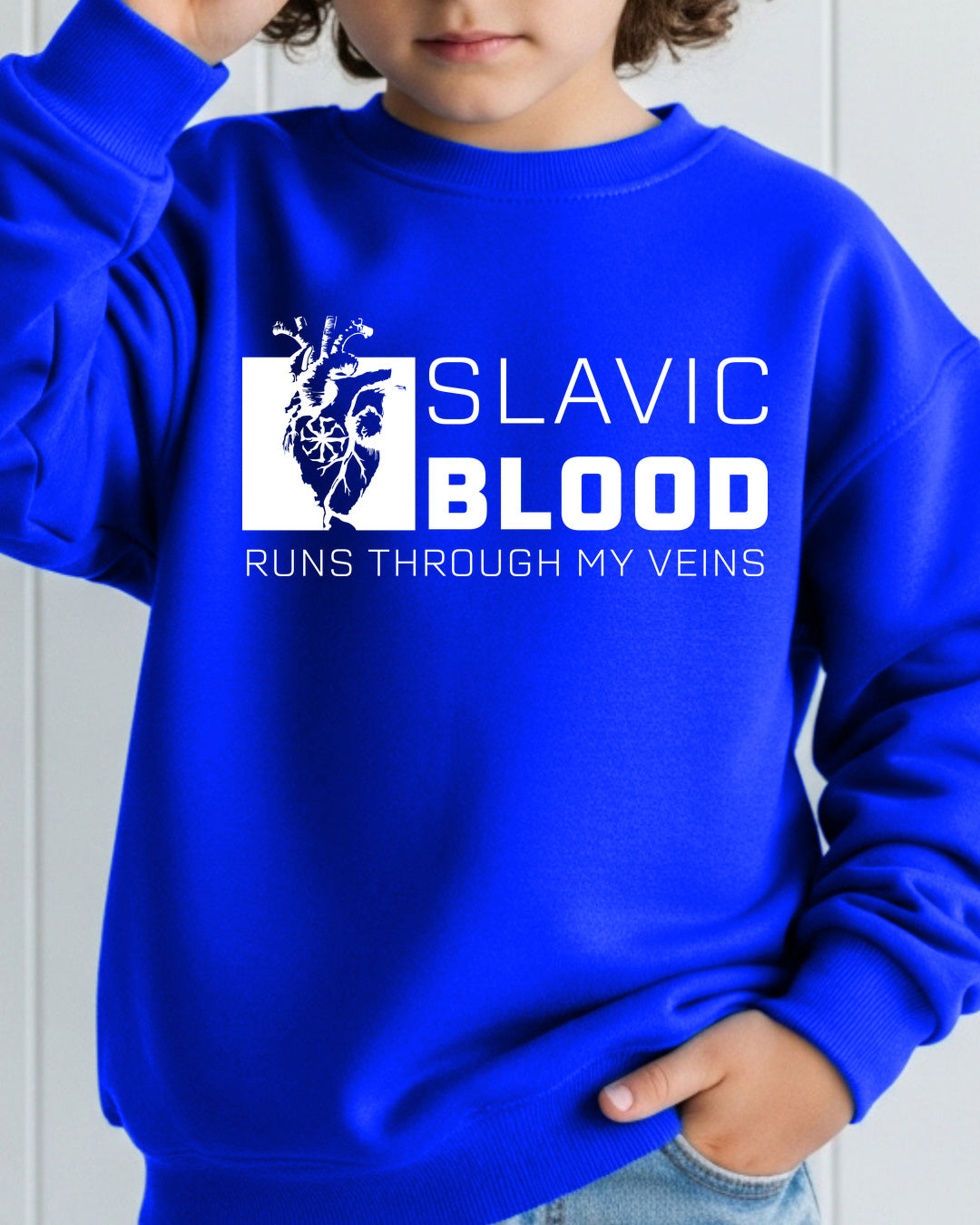 Slavic Blood Runs Through My Veins — Niebieski