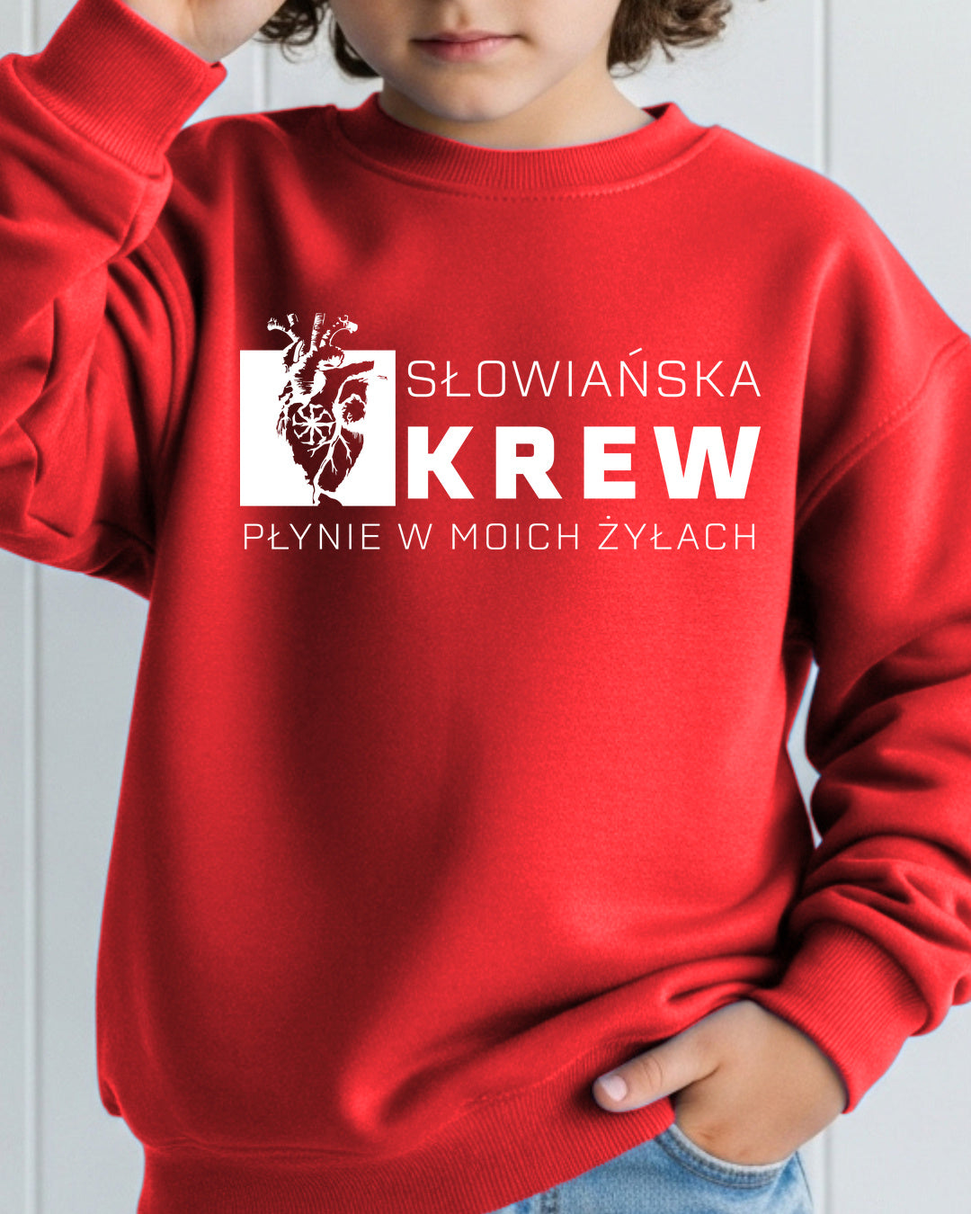 Słowiańska Krew Płynie w Moich Żyłach — Czerwony