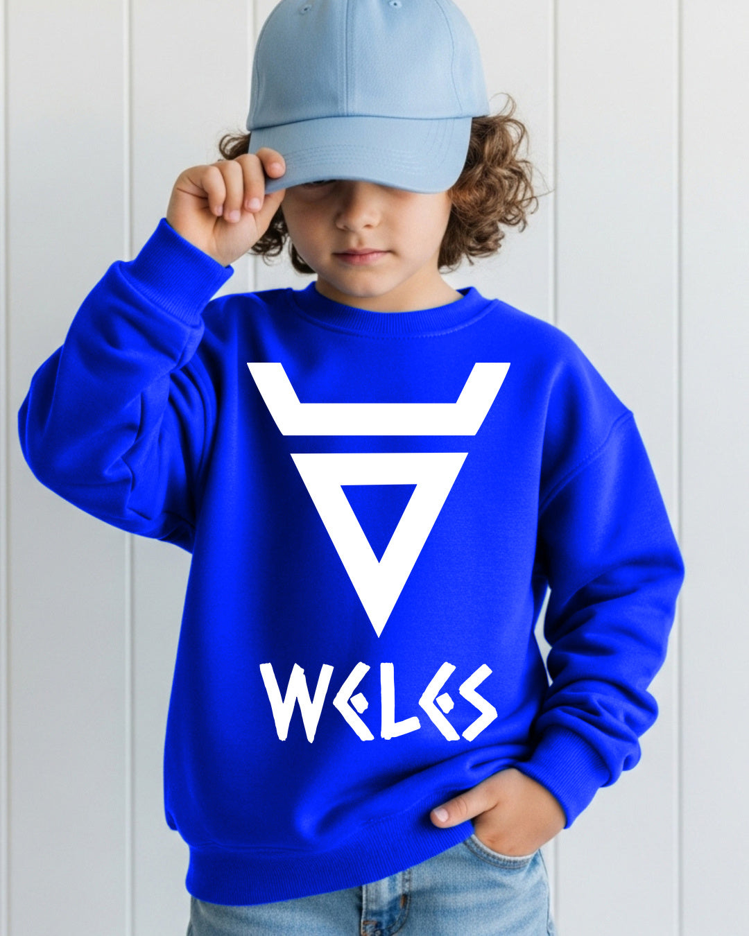 Weles Symbol — Niebieski