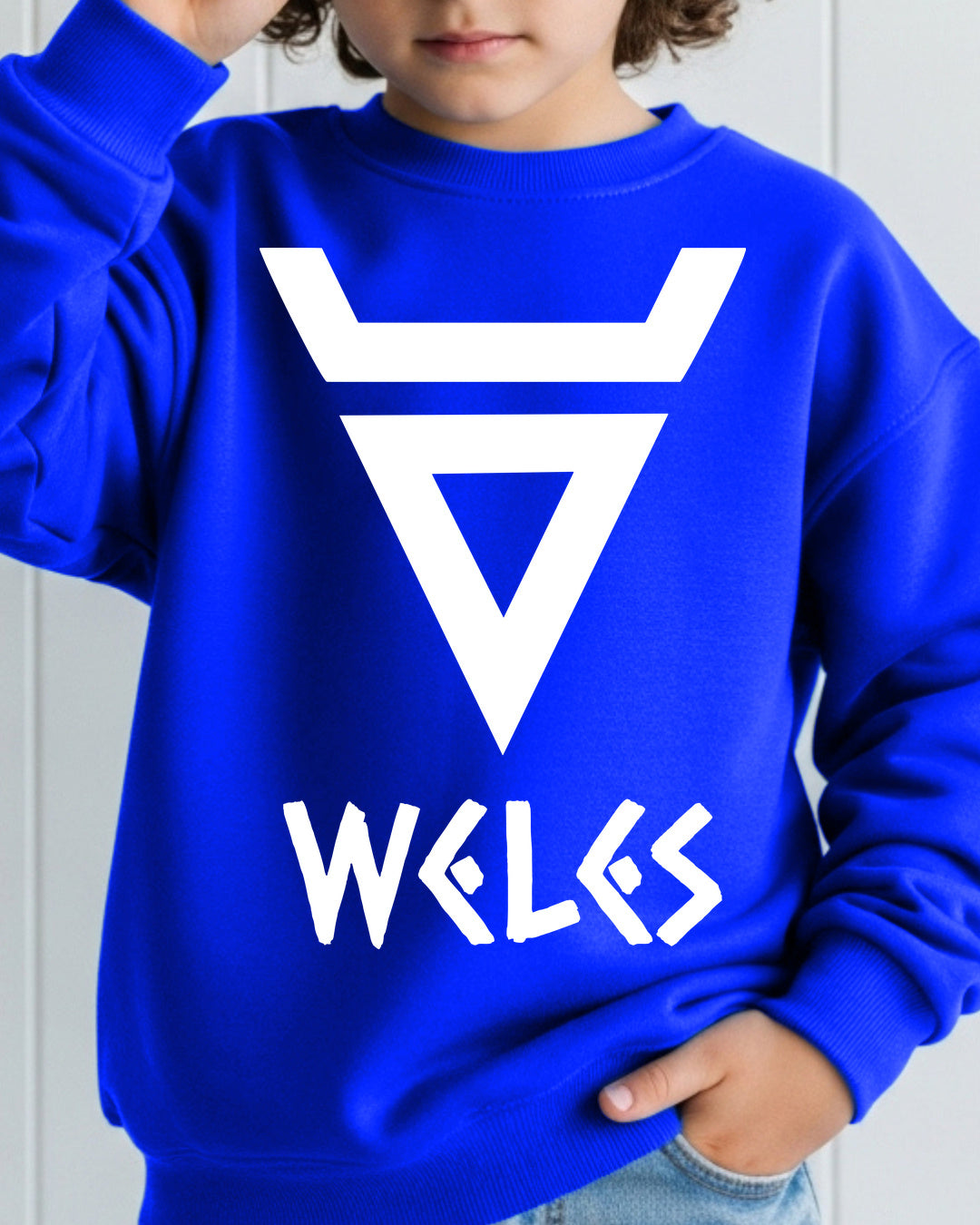 Weles Symbol — Niebieski