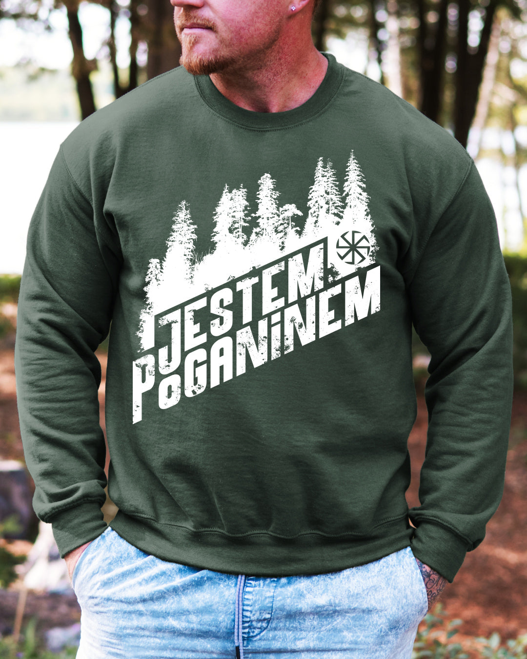 Jestem Poganinem — Zielony butelkowy