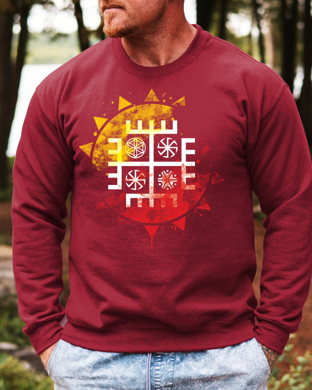 Ręce Boga Słońce — Czerwony