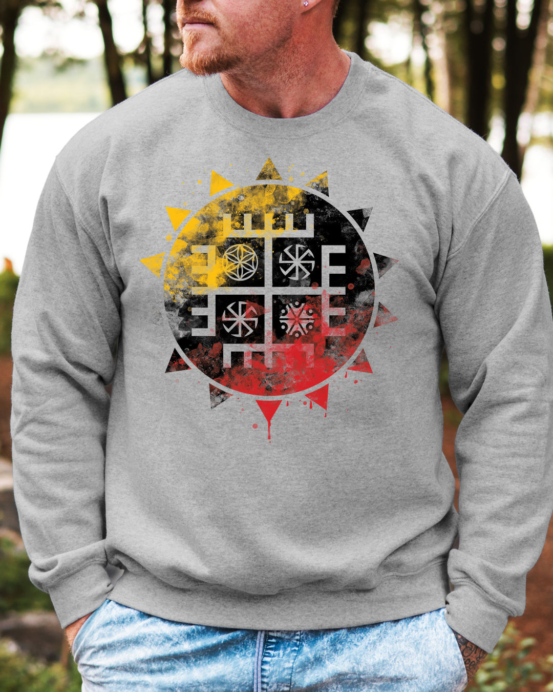 Ręce Boga Słońce — Szary