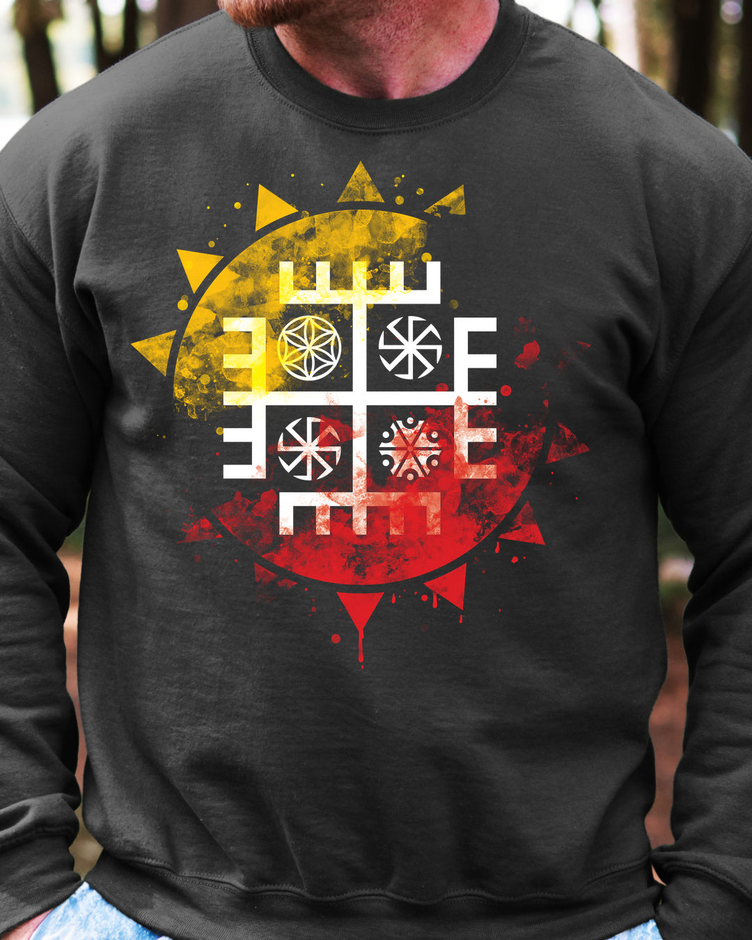 Ręce Boga Słońce — Grafitowy