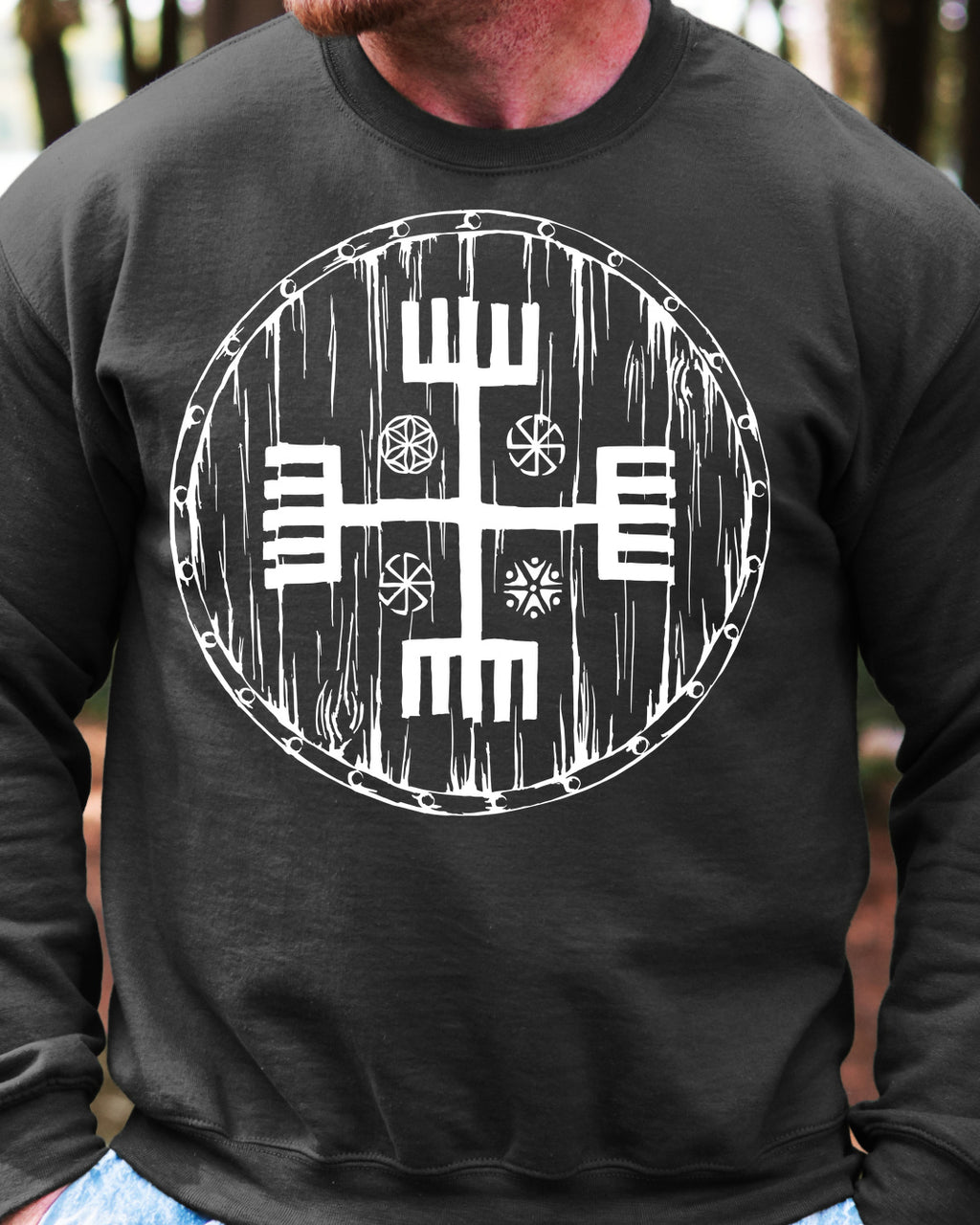 Ręce Boga Tarcza — Grafitowy