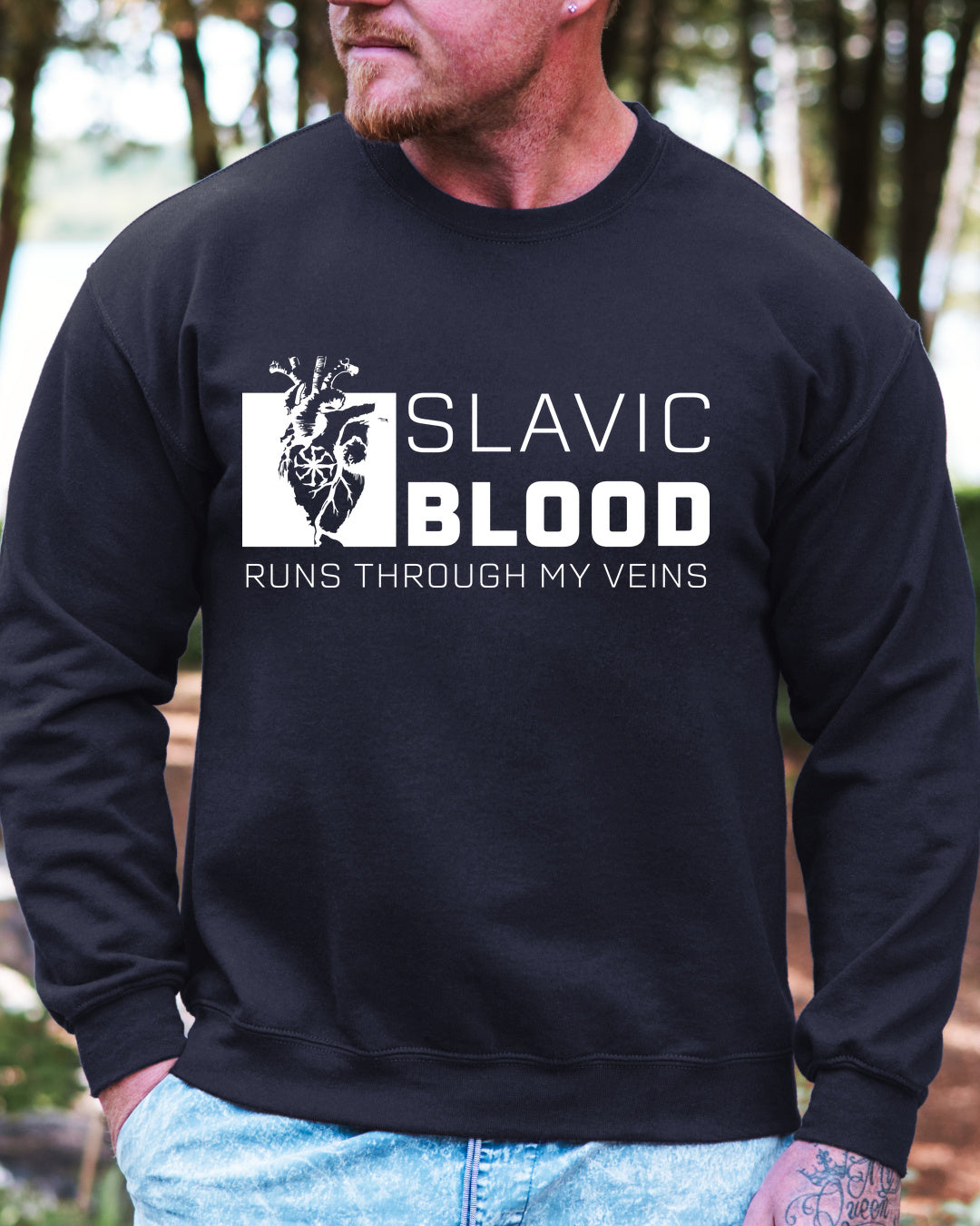 Slavic Blood Runs Through My Veins — Granatowy