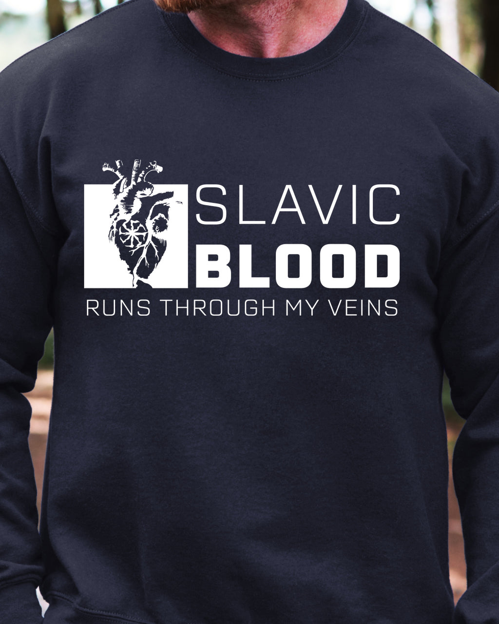 Slavic Blood Runs Through My Veins — Granatowy