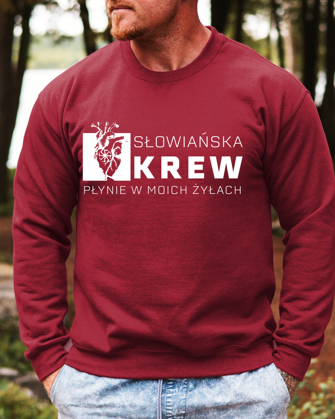 Słowiańska Krew Płynie w Moich Żyłach — Czerwony