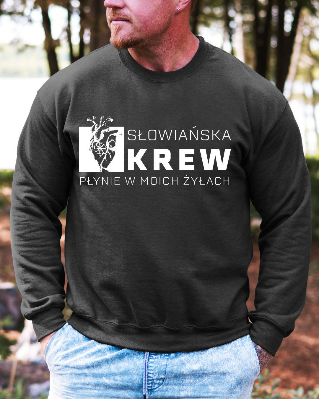 Słowiańska Krew Płynie w Moich Żyłach — Grafitowy