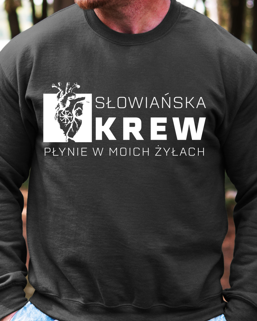 Słowiańska Krew Płynie w Moich Żyłach — Grafitowy