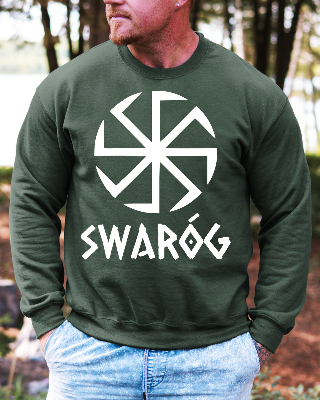 Swaróg Symbol — Zielony butelkowy
