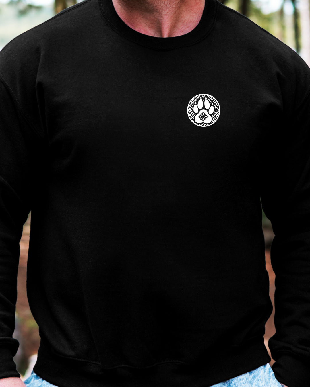 Symbol Mokosz Łapa — Czarny
