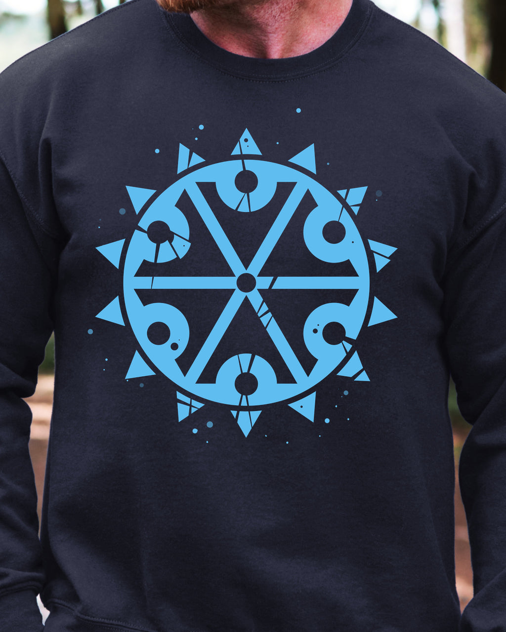 Symbol Peruna — Granatowy