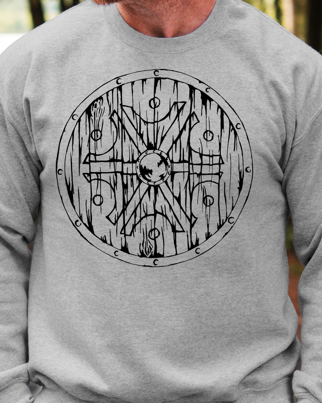 Symbol Peruna Tarcza — Szary