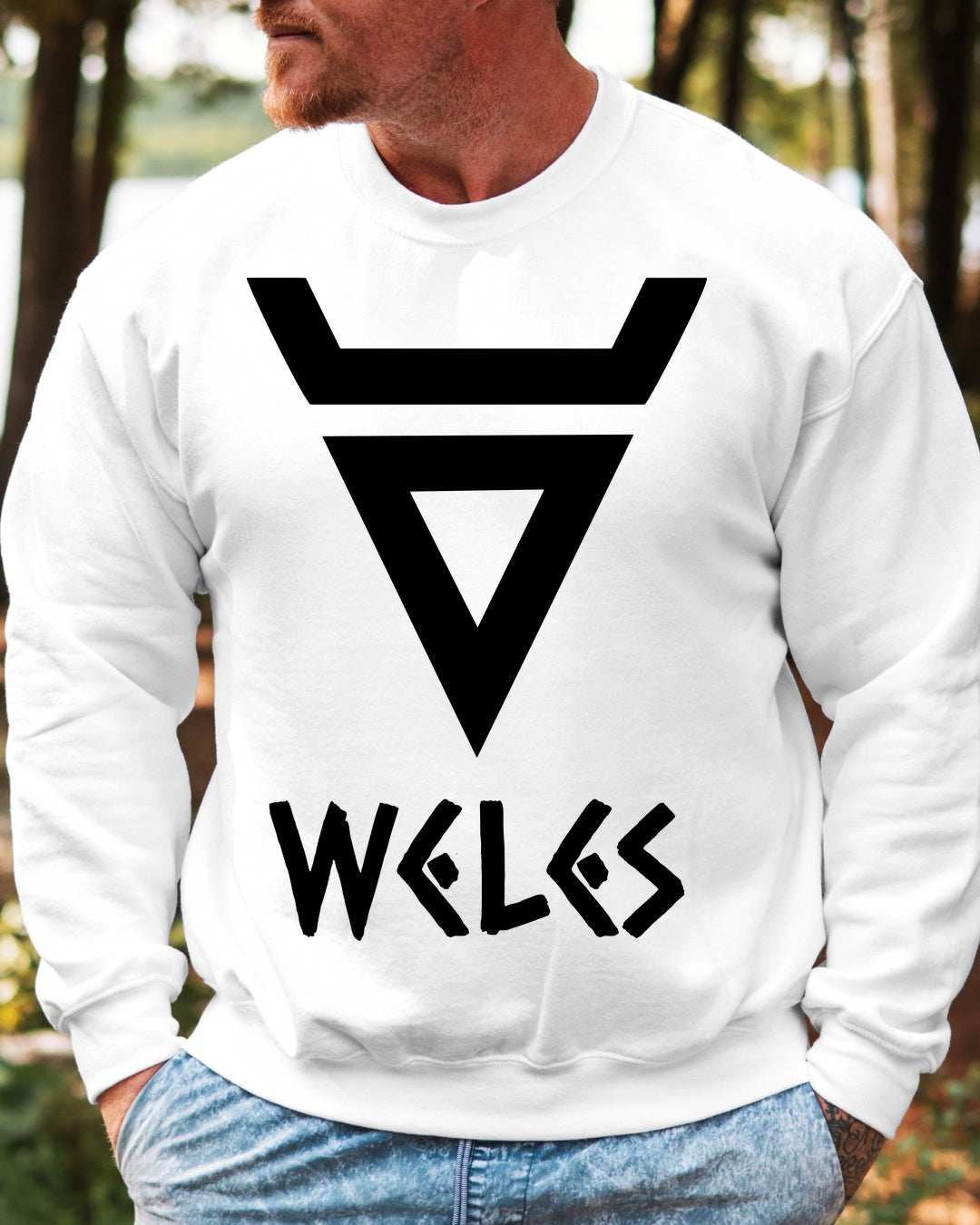 Weles Symbol — Biały