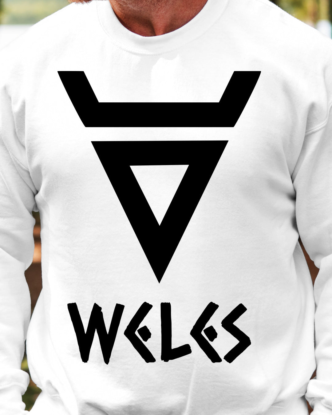 Weles Symbol — Biały
