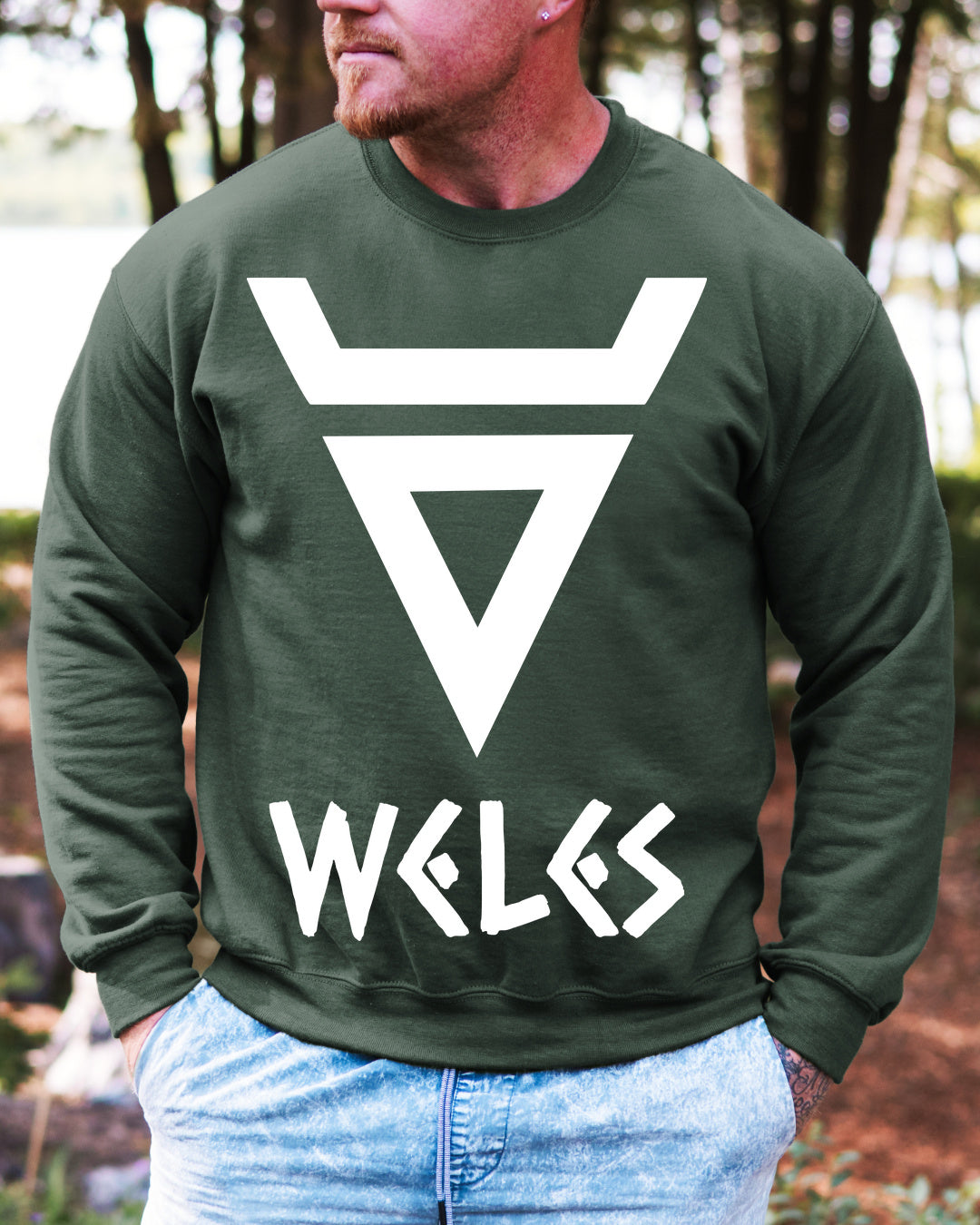 Weles Symbol — Zielony butelkowy