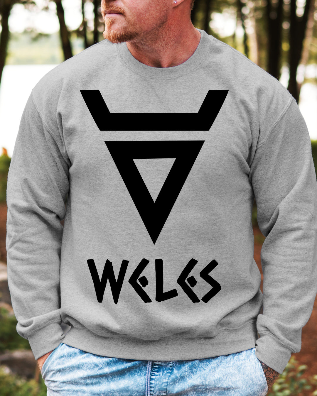 Weles Symbol — Szary