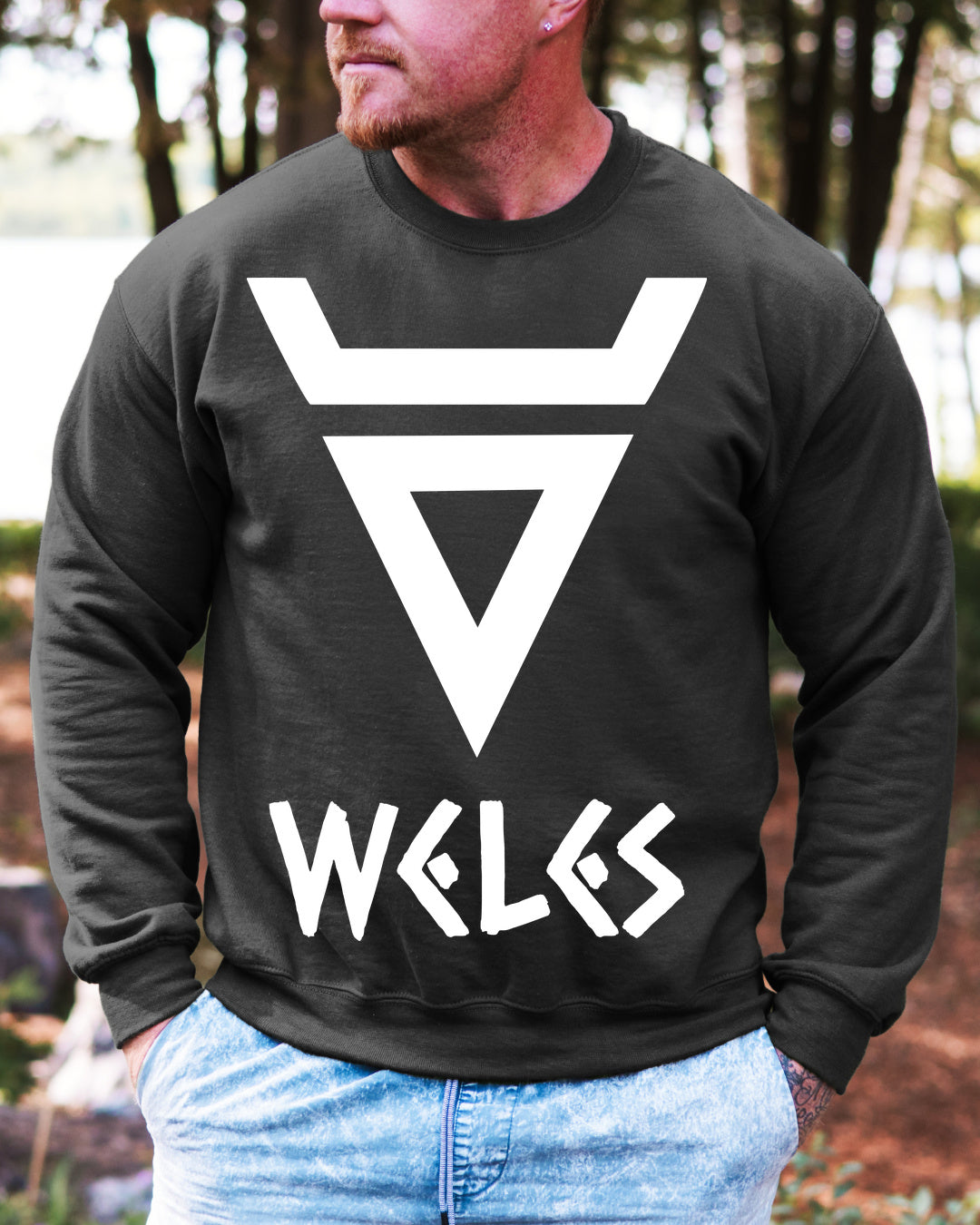 Weles Symbol — Grafitowy