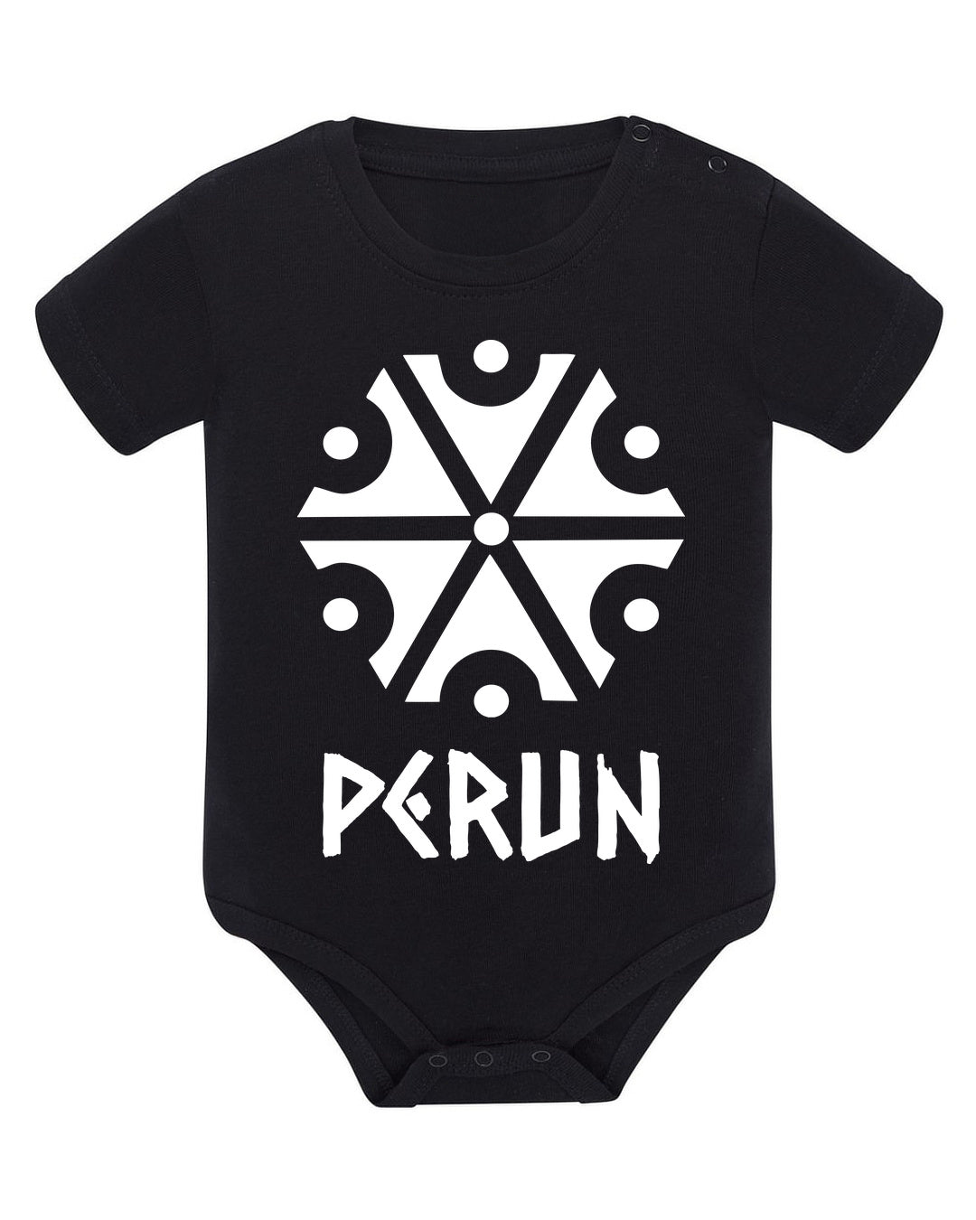 Perun Symbol — Czarny