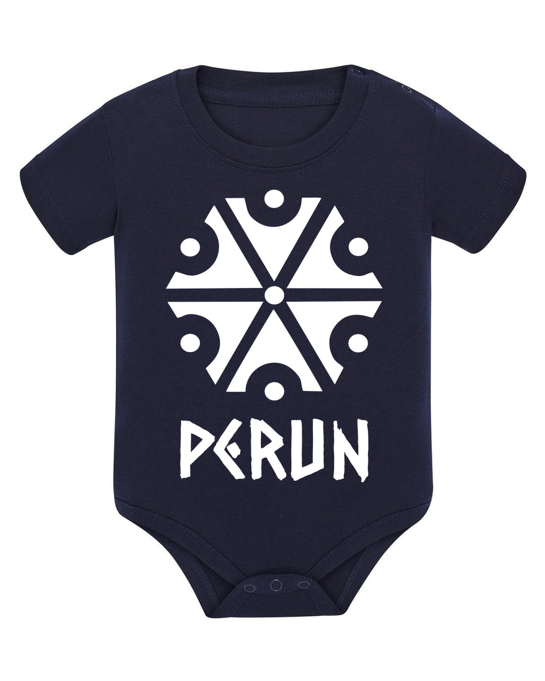 Perun Symbol — Granatowy