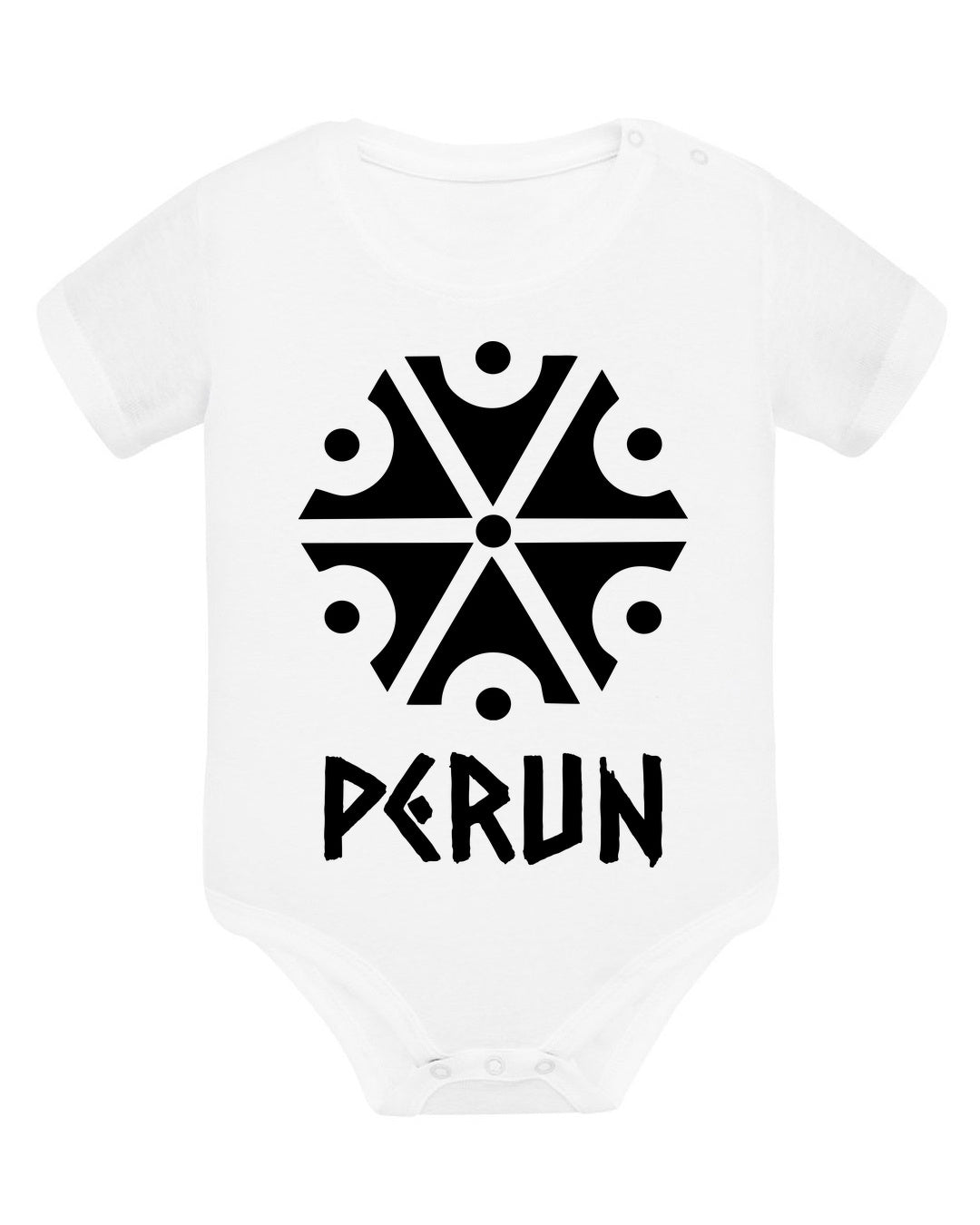Perun Symbol — Biały