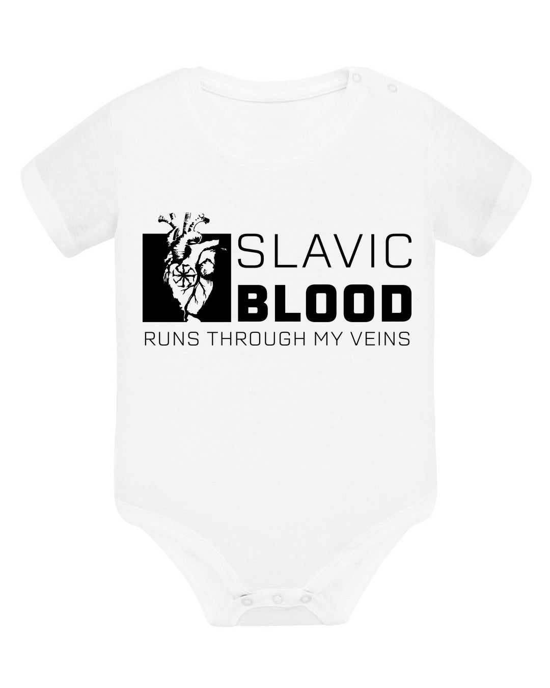 Slavic Blood Runs Through My Veins — Biały