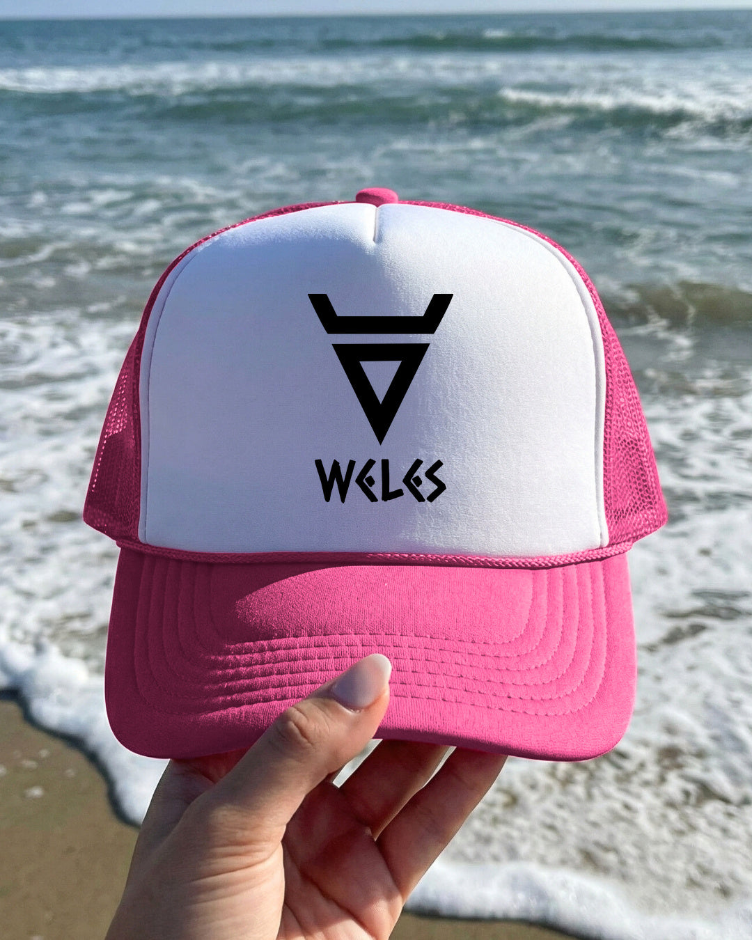 Weles Symbol — Różowy
