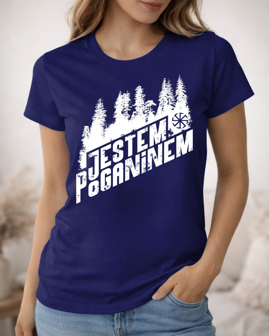 Jestem Poganinem — Granatowy (Standard)