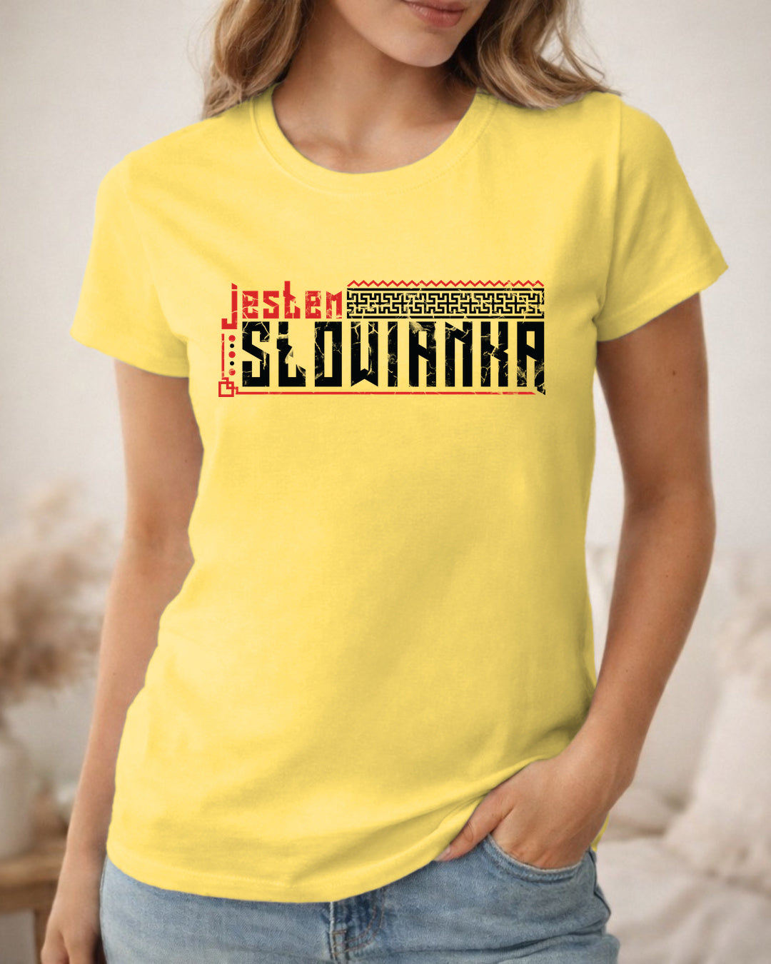 Jestem Słowianką — Żółty stokrotkowy (Standard)