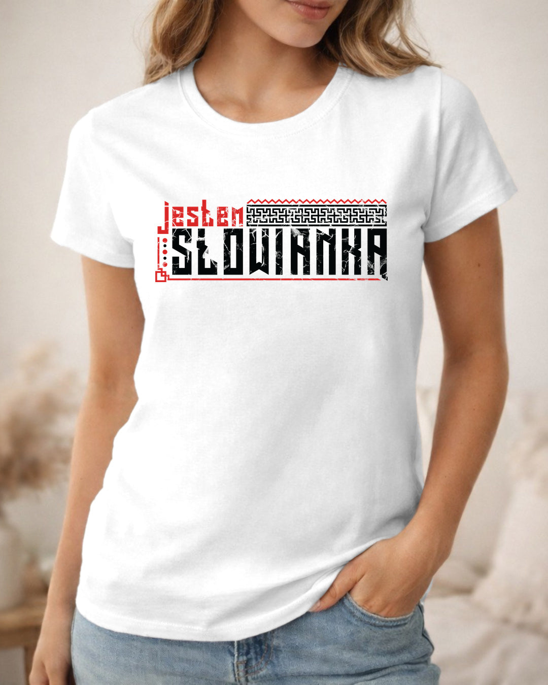 Jestem Słowianką — Biały (Standard)