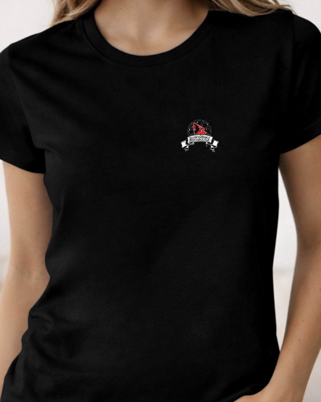 Logo Słowiański Bestiariusz — Czarny (Standard)