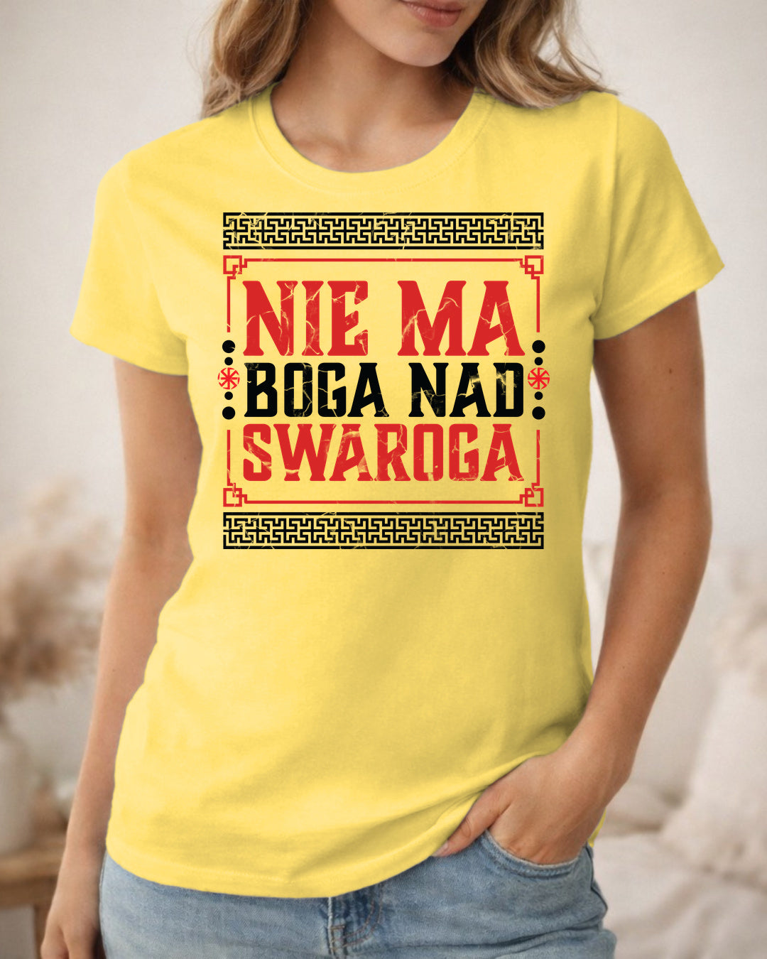 Nie Ma Boga Nad Swaroga — Żółty stokrotkowy (Standard)
