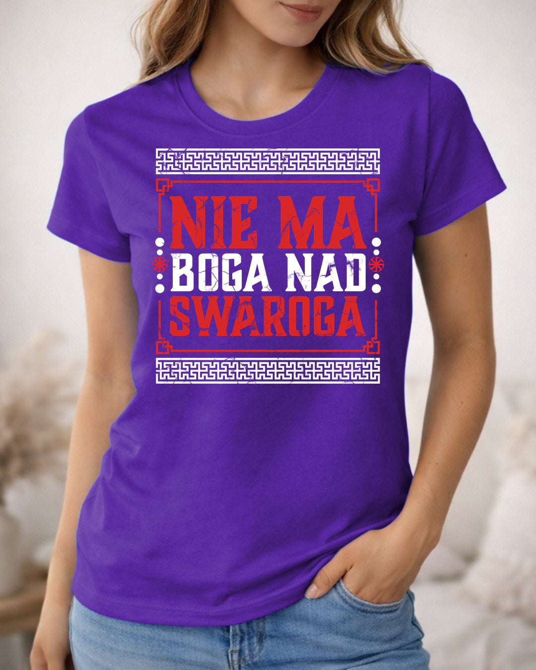 Nie Ma Boga Nad Swaroga — Fioletowy (Standard)