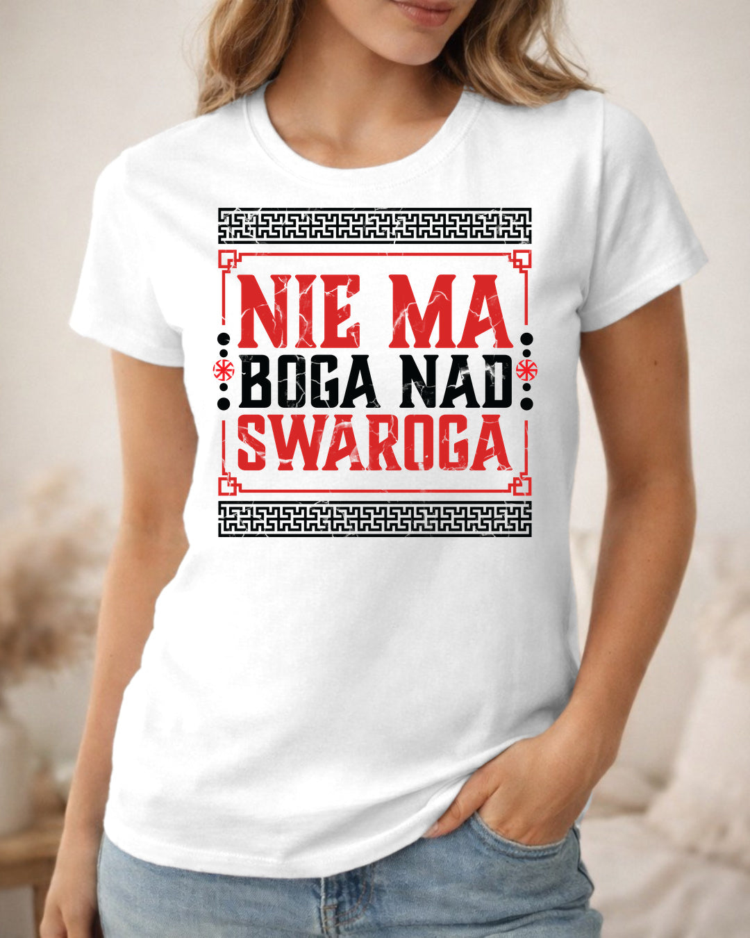 Nie Ma Boga Nad Swaroga — Biały (Standard)