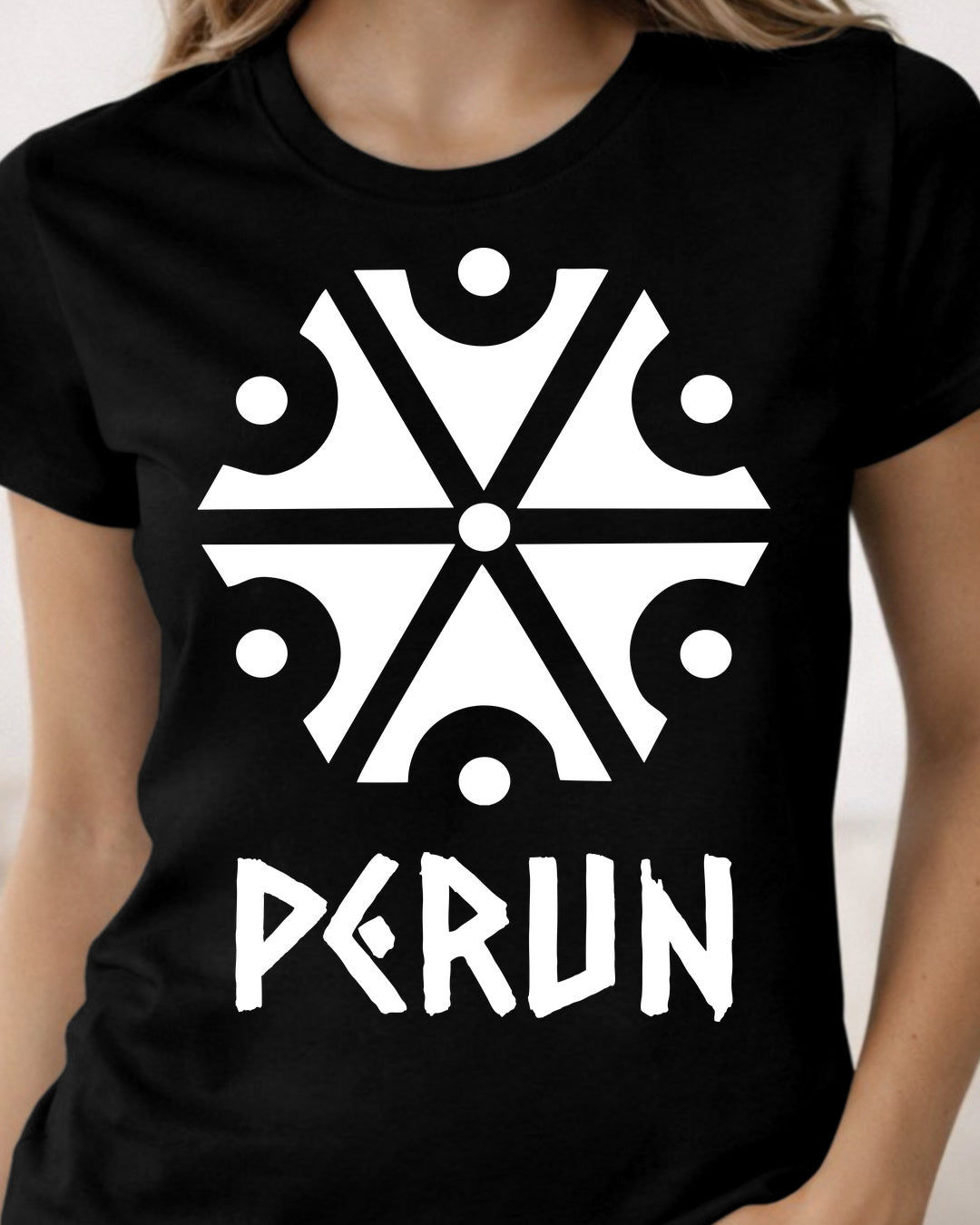 Perun Symbol — Czarny (Standard)