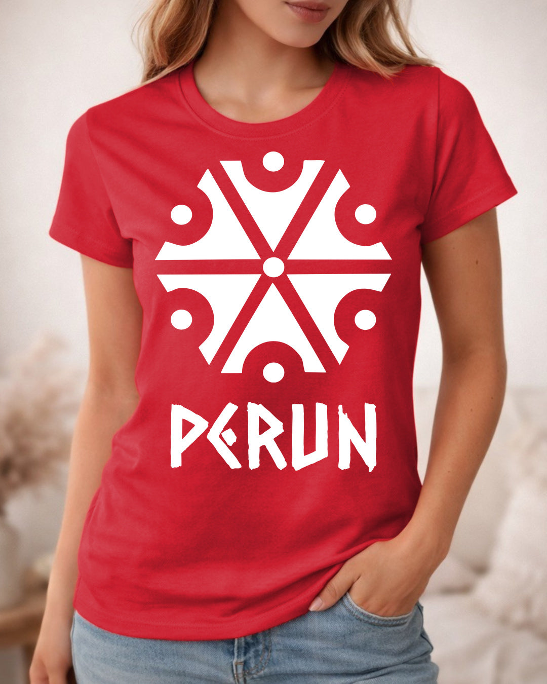 Perun Symbol — Czerwony (Standard)