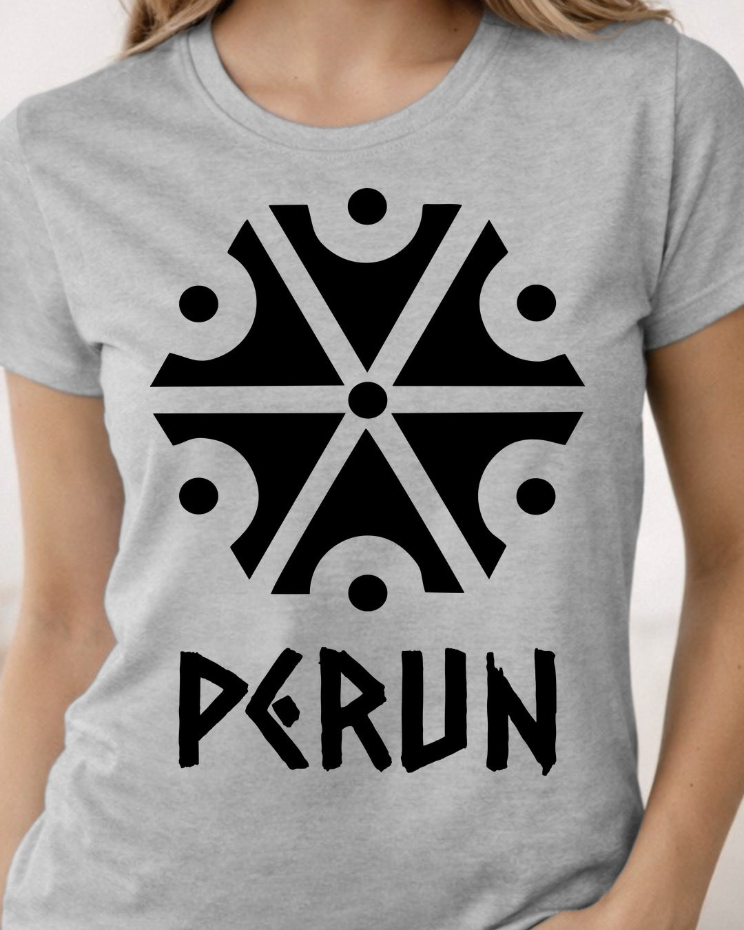 Perun Symbol — Szary (Standard)