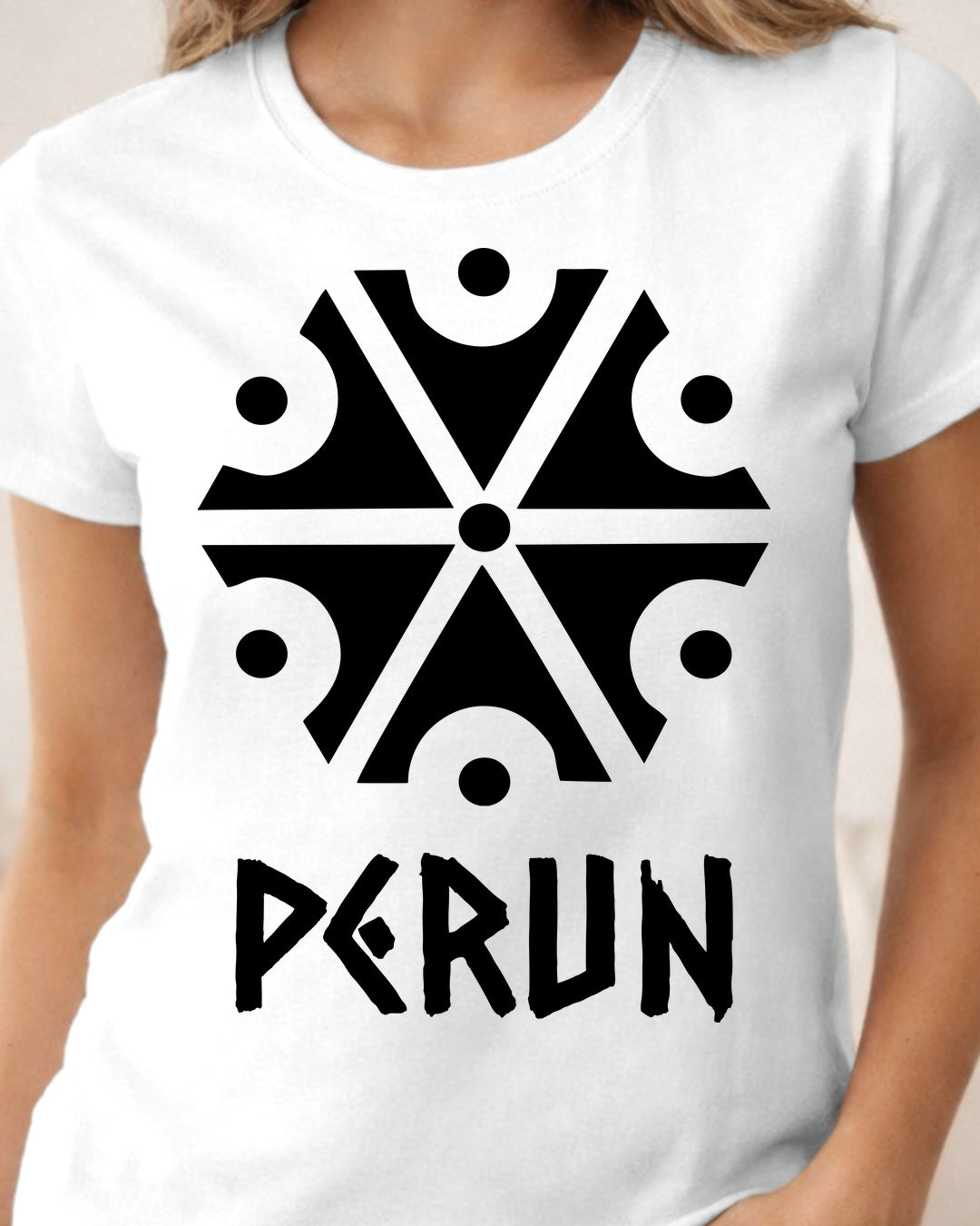 Perun Symbol — Biały (Standard)
