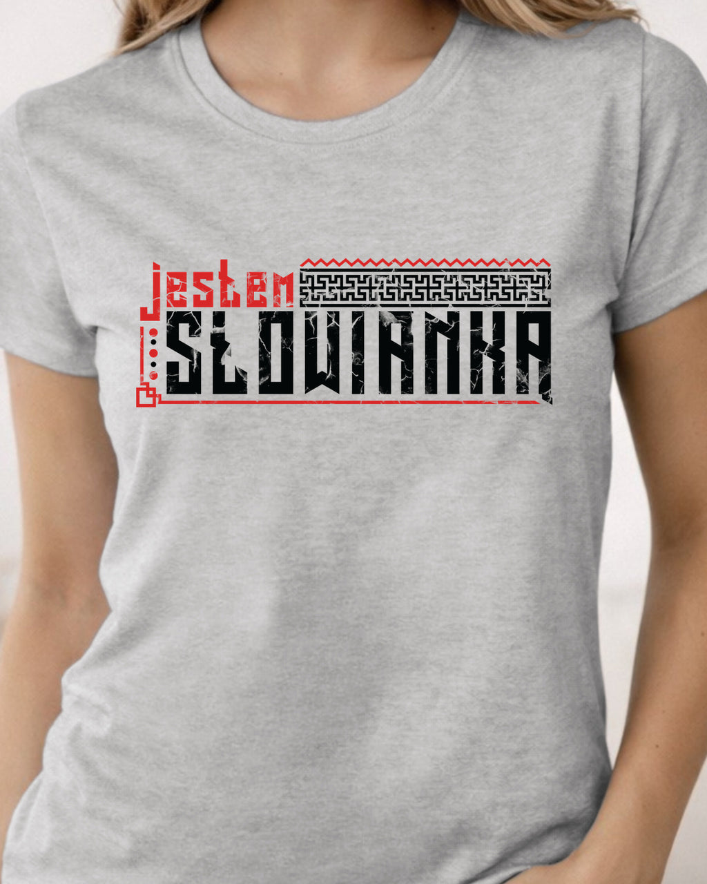Jestem Słowianką — Szary (Premium)