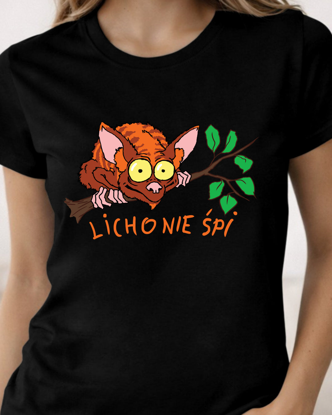 Licho Nie Śpi — Czarny (Premium)